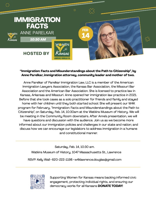 Lawrence chapter civic organization to host talk with immigration lawyer outlining complications of immigration process